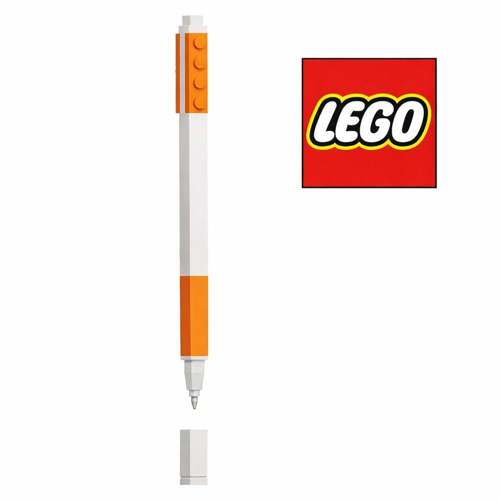 Nivalmix-Caneta Gel - Laranja - 0.77 mm - Lego - 78917-99 - Jandaia-2514856 Nivalmix-Caneta Gel - Laranja - 0.77 mm - Lego - 78917-99 - Jandaia-2514856